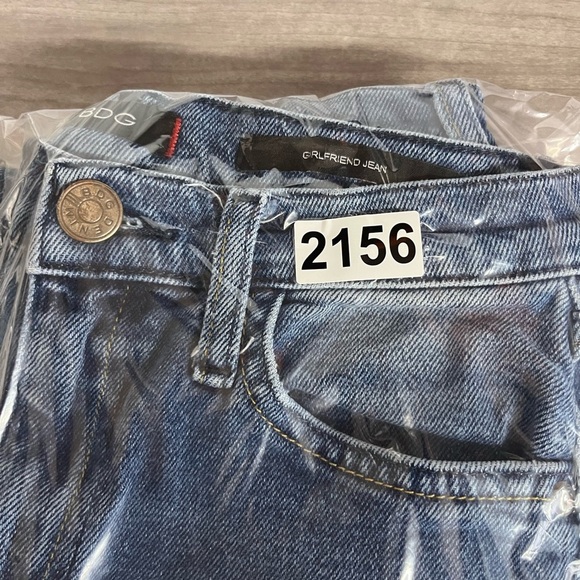BDG Urban Outfitters Girlfriend Jeans Womens 26 Blue Stretch Denim Cute 2156 - Picture 10 of 10